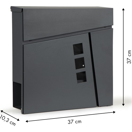 Skrzynka pocztowa listy gazety stal galwanizowana