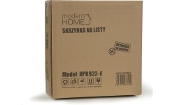 Skrzynka pocztowa listy gazety stal galwanizowana