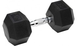 Hantla Bauer Fitness, Sześciokątna, Pokryta gumą