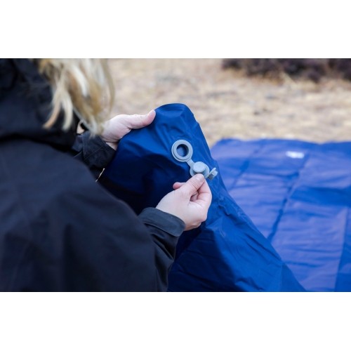 Materac dmuchany Origin Outdoors Sleeping, 190x59x6 cm, niebieski