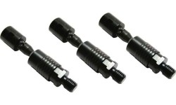 Szybkozłącza NGT czarne, 3szt.