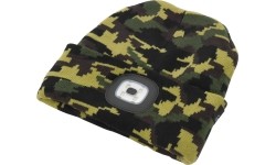 Czapka z latarką LED Cattara Army