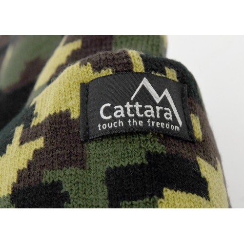 Czapka z latarką LED Cattara Army