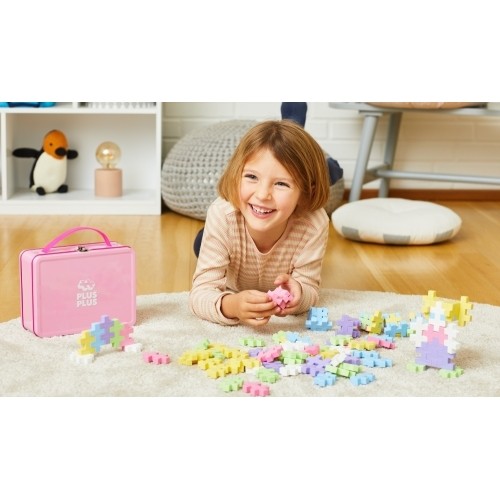 Klocki Plus Plus Pastel Luggage, 70 szt.