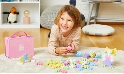 Klocki Plus Plus Pastel Luggage, 70 szt.