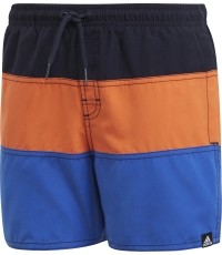 Szorty kąpielowe młodzieżowe Adidas Yb Cb Shorts Sl Black Blue Orange DQ2980
