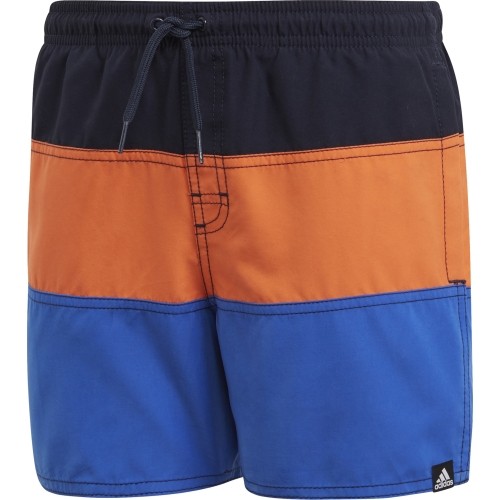 Szorty kąpielowe młodzieżowe Adidas Yb Cb Shorts Sl Black Blue Orange DQ2980
