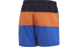 Szorty kąpielowe młodzieżowe Adidas Yb Cb Shorts Sl Black Blue Orange DQ2980