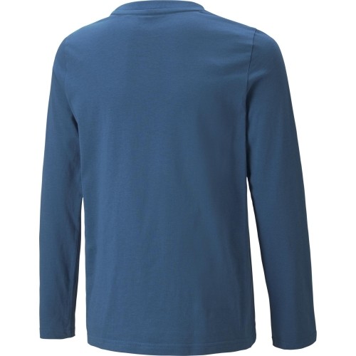 Puma koszulka młodzieżowa Alpha Longsleeve Tee niebieska 670103 17
