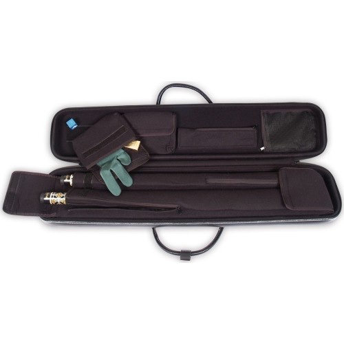 Torba na kije bilardowe Deluxe Black 2B-6S