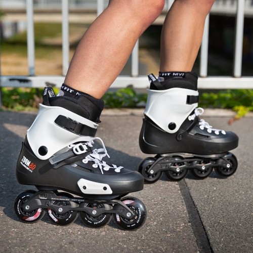 Rolki Łyżworolki Powerslide Zoom Pro 80 Trinity - czarne