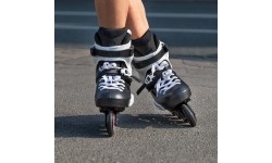 Rolki Łyżworolki Powerslide Zoom Pro 80 Trinity - czarne