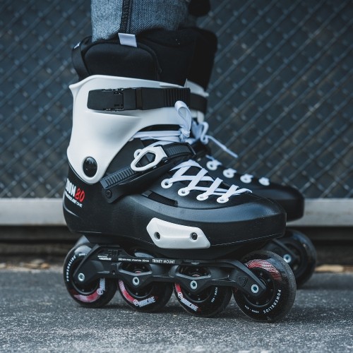 Rolki Łyżworolki Powerslide Zoom Pro 80 Trinity - czarne