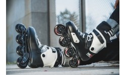 Rolki Łyżworolki Powerslide Zoom Pro 80 Trinity - czarne