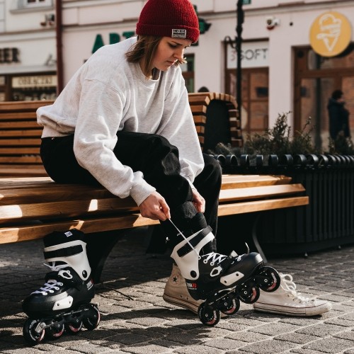 Rolki Łyżworolki Powerslide Zoom Pro 80 Trinity - czarne