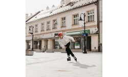 Rolki Łyżworolki Powerslide Zoom Pro 80 Trinity - czarne