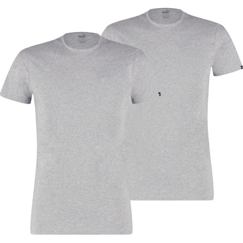 Koszulki męskie Puma Basic 2P szare