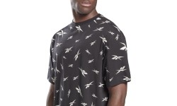 Koszulka męska Reebok Te Aop Vector Tee Black GL3142