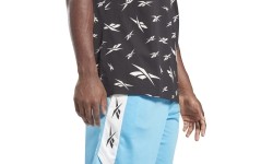Koszulka męska Reebok Te Aop Vector Tee Black GL3142