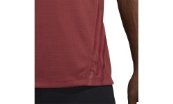 Koszulka męska Adidas Aero 3s Tee, czerwona
