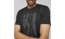 Puma Marškinėliai Vyrams Train Off Season Tee Black 522135 01