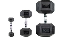 Sześciokątne hantle ogumowane Proud