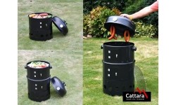 Grill węglowy - wędzarka 3w1 Cattara Pisa 40 cm