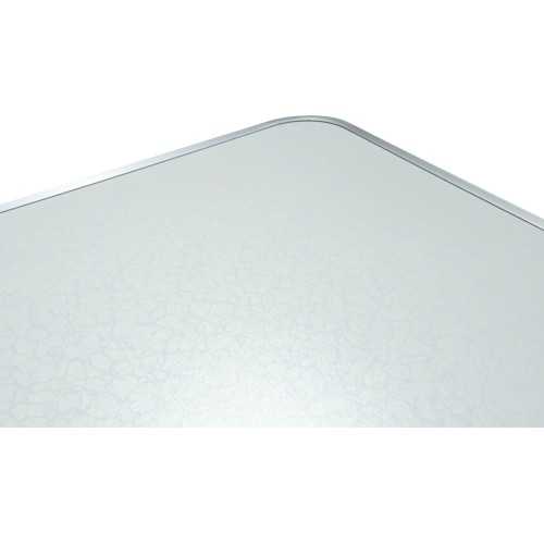 Zestaw mebli turystycznych Składany stół kempingowy turystyczny i 4 krzesła Cattara Double - Szary