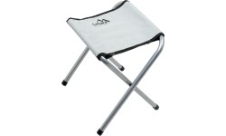 Zestaw mebli turystycznych Składany stół kempingowy turystyczny i 4 krzesła Cattara Double - Szary