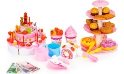 Zestaw do krojenia tortu na przyjęcie urodzinowe Multistore, 125 szt.