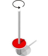 Spinner na plac zabaw Inter-Play Pirouette