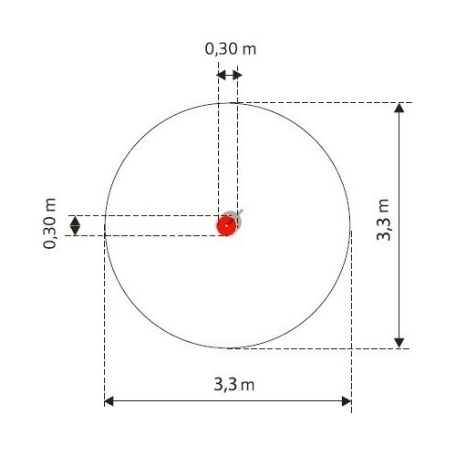 Spinner na plac zabaw Inter-Play Pirouette