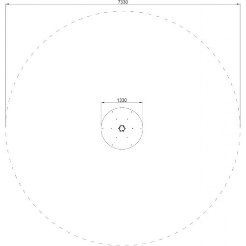 Spinner na plac zabaw Inter-Play Orbit