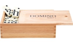 Domino Double 9, grube kostki