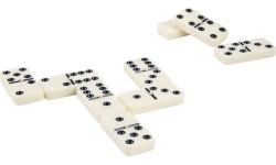 Domino Double 9, grube kostki