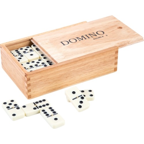 Domino Double 9, grube kostki