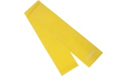 Guma oporowa Yate, 120x12 cm – miękka, żółta