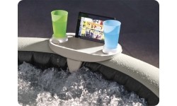 Uchwyt do napojów podświetlany LED z miejscem na tablet telefon SPA INTEX 28520