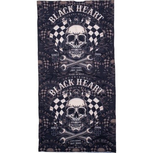 Wielofunkcyjny ogrzewacz szyi W-TEC Black Heart Scarfest