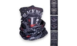 Wielofunkcyjny ogrzewacz szyi W-TEC Black Heart Scarfest