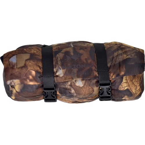 Lekki hamak turystyczny z moskitierą Amazonas Mosquito Traveller Forest, Brązowy