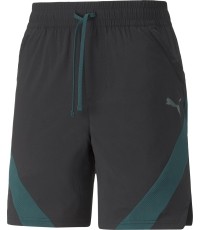 Puma szorty męskie Train Fit Woven 7'' Short Black Green 522132 56