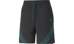 Puma Šortai Vyrams Train Fit Woven 7'' Short Black Green 522132 56