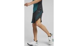 Puma szorty męskie Train Fit Woven 7'' Short Black Green 522132 56