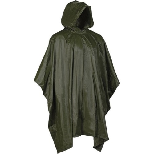 Płaszcz przeciwdeszczowy poncho MIL-TEC, zielony