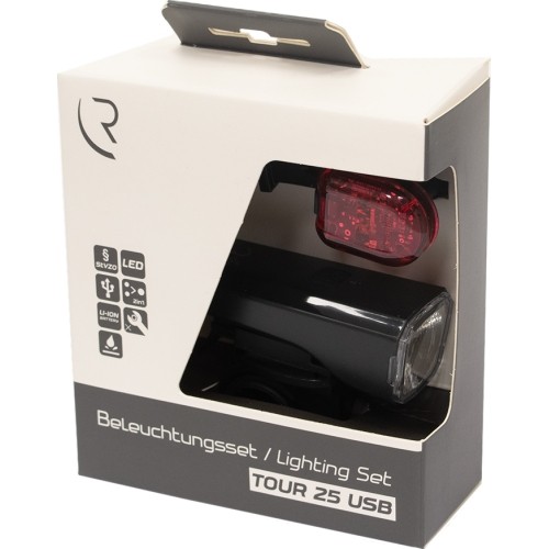 Zestaw lampek RFR Light Set TOUR 25 LUX // Micro-USB