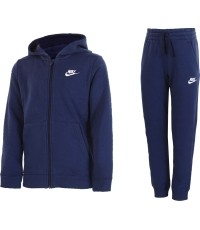 Dres sportowy Nike dla młodzieży B NSW Trk Suit Core BF Blue BV3634 410