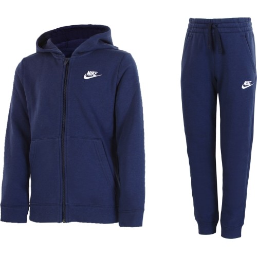 Dres sportowy Nike dla młodzieży B NSW Trk Suit Core BF Blue BV3634 410