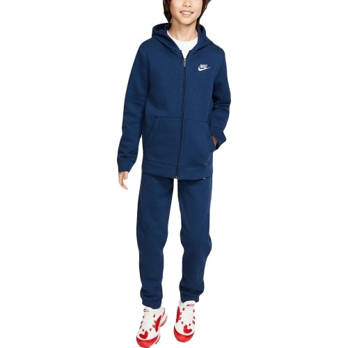 Dres sportowy Nike dla młodzieży B NSW Trk Suit Core BF Blue BV3634 410