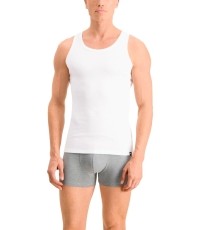 Puma Apatiniai Marškinėliai Vyrams Basic 2p Tan White